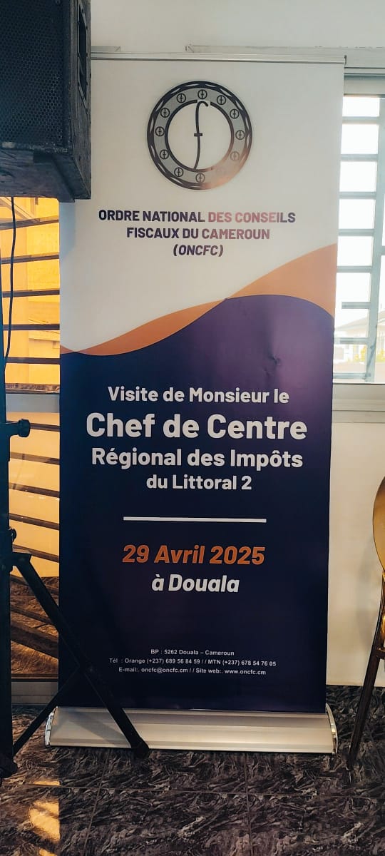 VISITE DE MONSIEUR LE CHEF DE CENTRE REGIONAL DES IMPOTS DU LITTORAL 2: 29/04/2025